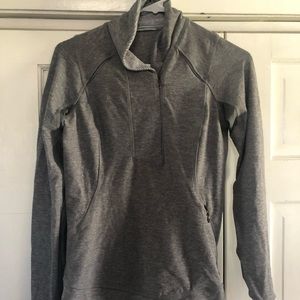 Grey Lulu lemon Pullover Jacket
